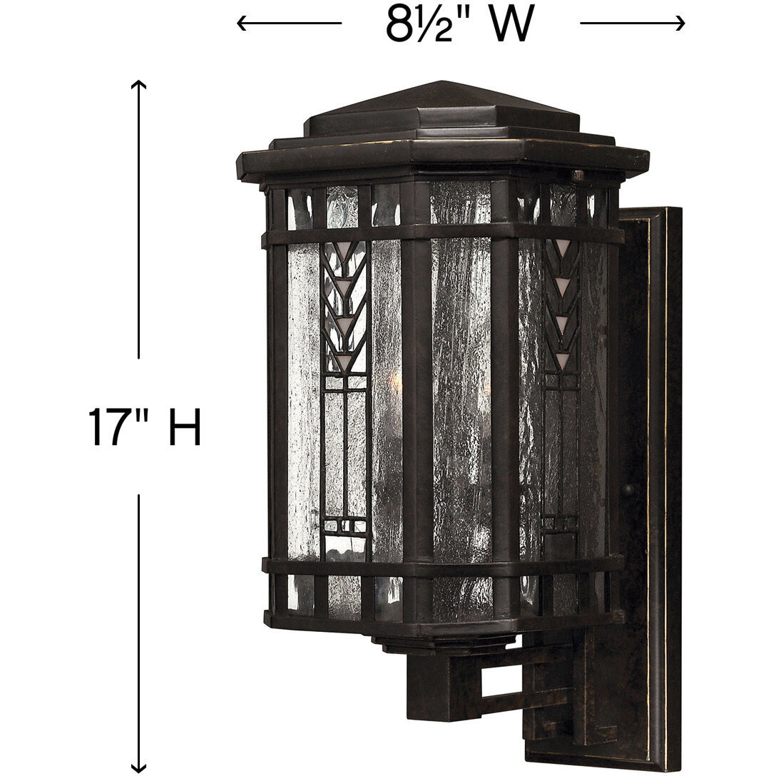 Tahoe Outdoor Wall Mount Lantern, Small