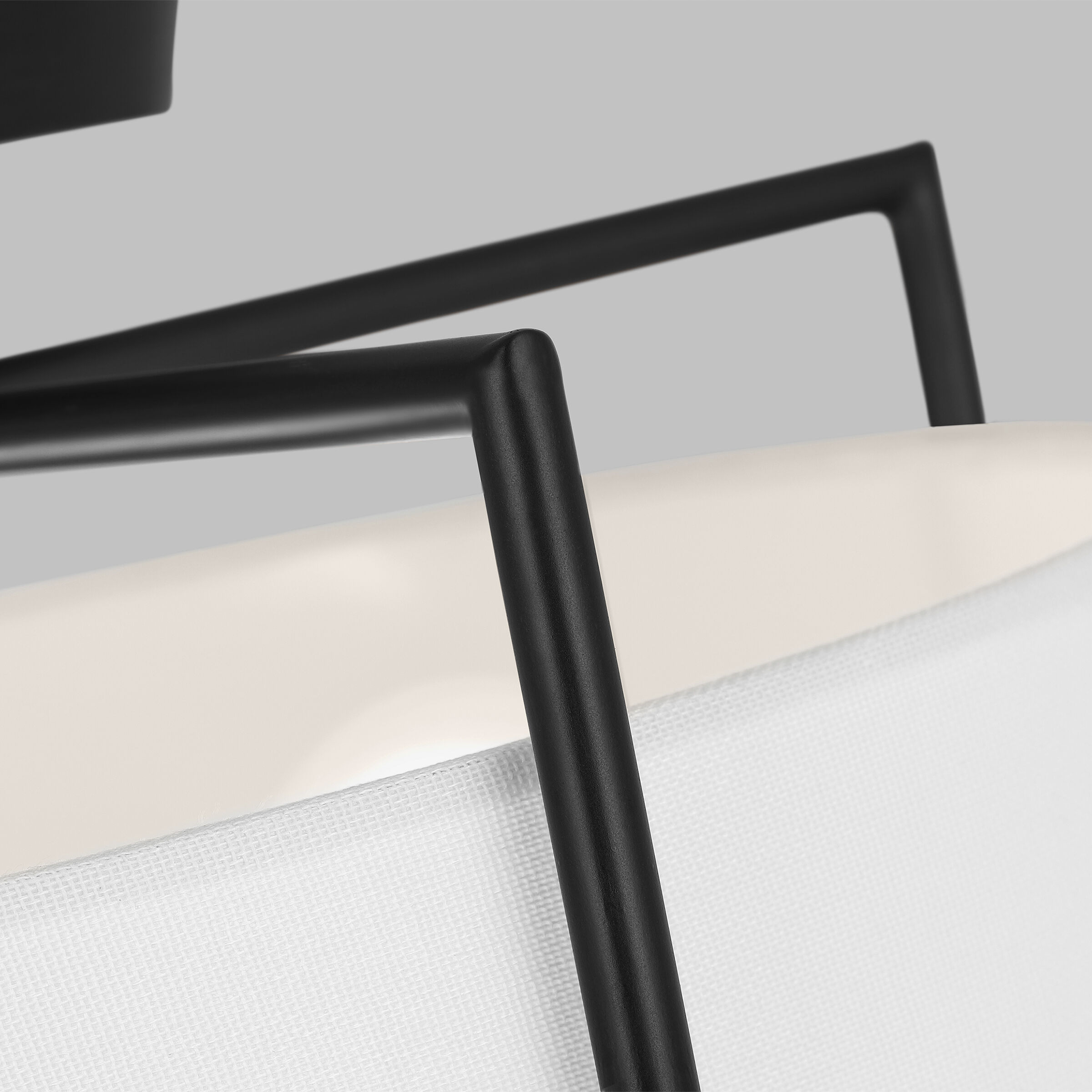 C&M by Chapman & Myers Perno 2 Light 15 inch Aged Iron Semi-Flush Mount Ceiling Light