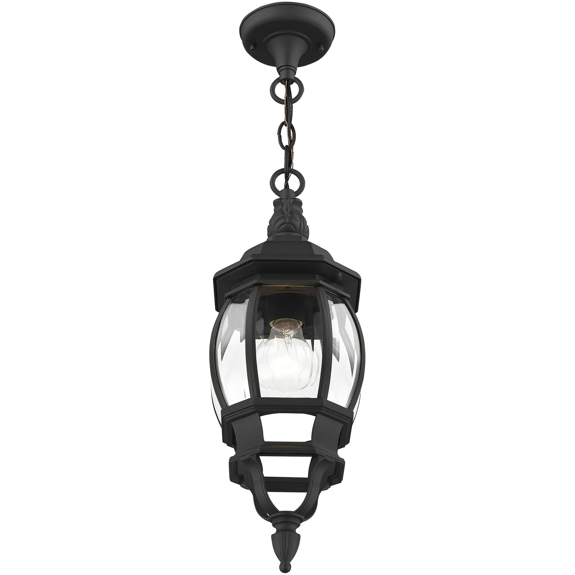 Frontenac 1 Light 18 inch Textured Black Outdoor ADA Wall Lantern