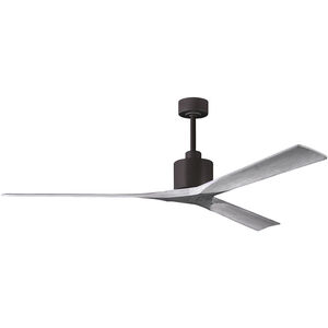 Atlas Nan XL 72 inch Textured Bronze with Barn Wood tone Blades Ceiling Fan
