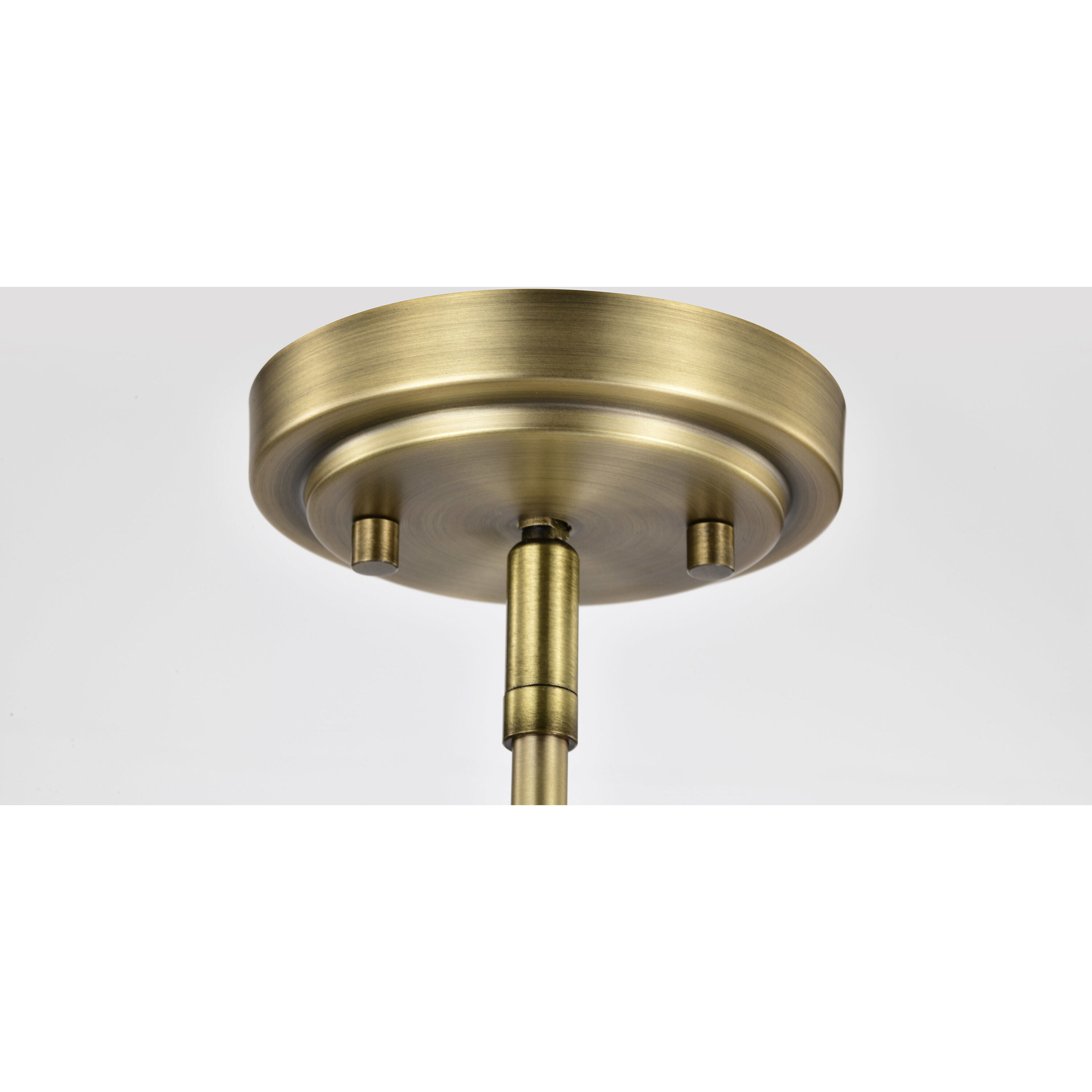 Brookside 4 Light 24 inch Vintage Brass Chandelier Ceiling Light