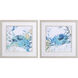 Waterside Collection Teal Framed Art
