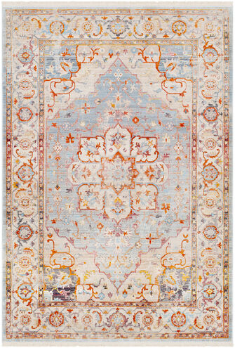 Ephesians 93 X 60 inch Burnt Orange Rug in 5 x 8, Rectangle