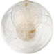 AERIN Loire 1 Light 12 inch Gild Sconce Wall Light, Small