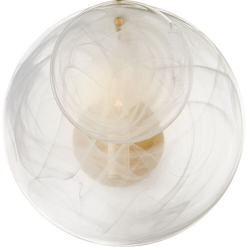 AERIN Loire 1 Light 12 inch Gild Sconce Wall Light, Small