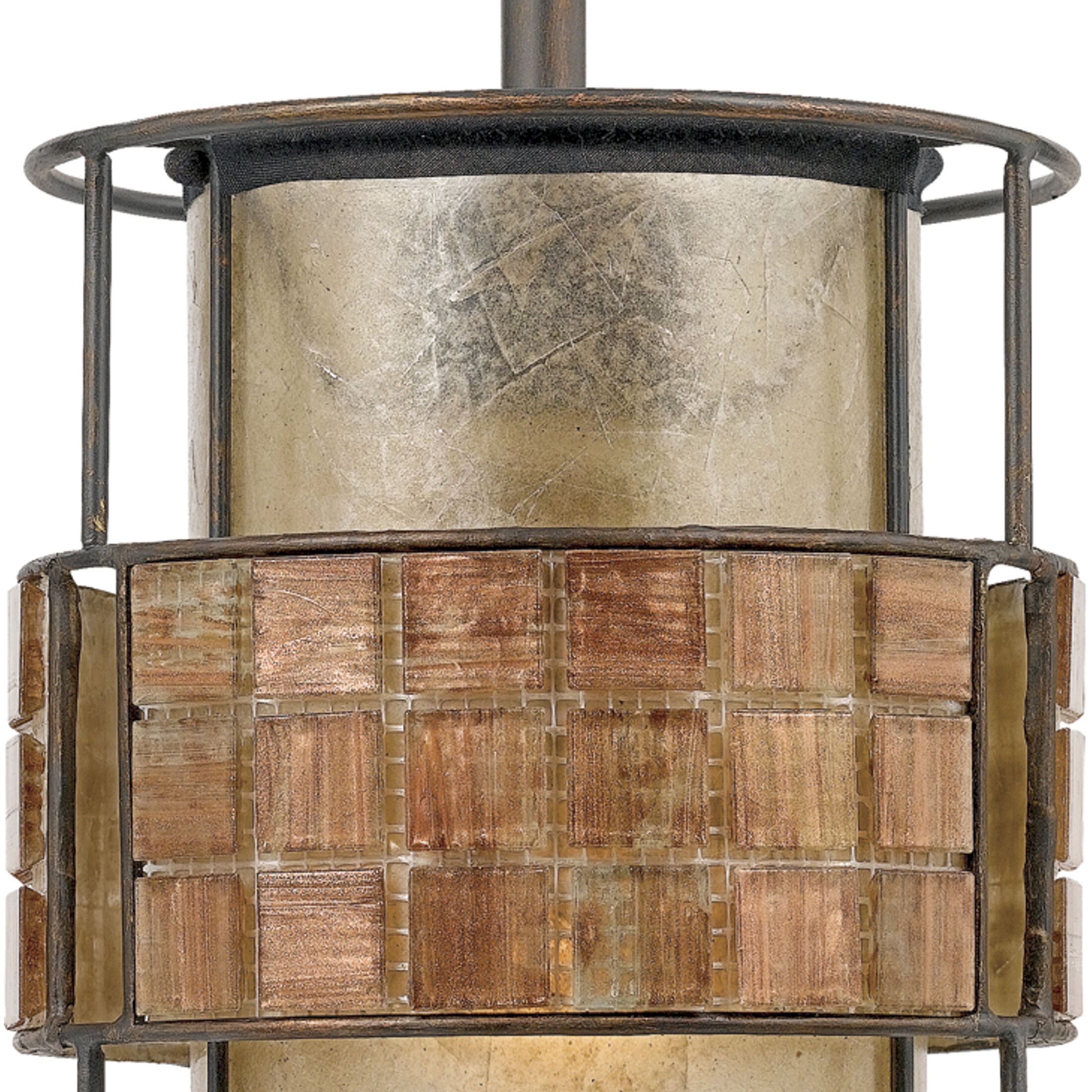 Laguna 1 Light 6 inch Renaissance Copper Mini Pendant Ceiling Light, Naturals