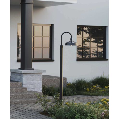 Cedar Springs 1 Light 17 inch Gloss Black Outdoor Post Lantern