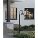Cedar Springs 1 Light 17 inch Gloss Black Outdoor Post Lantern