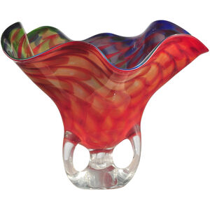 Evelyn 16 X 12 inch Hand Blown Art Glass Vase