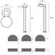 Reals 12V 10 watt Textured Gray Bollard