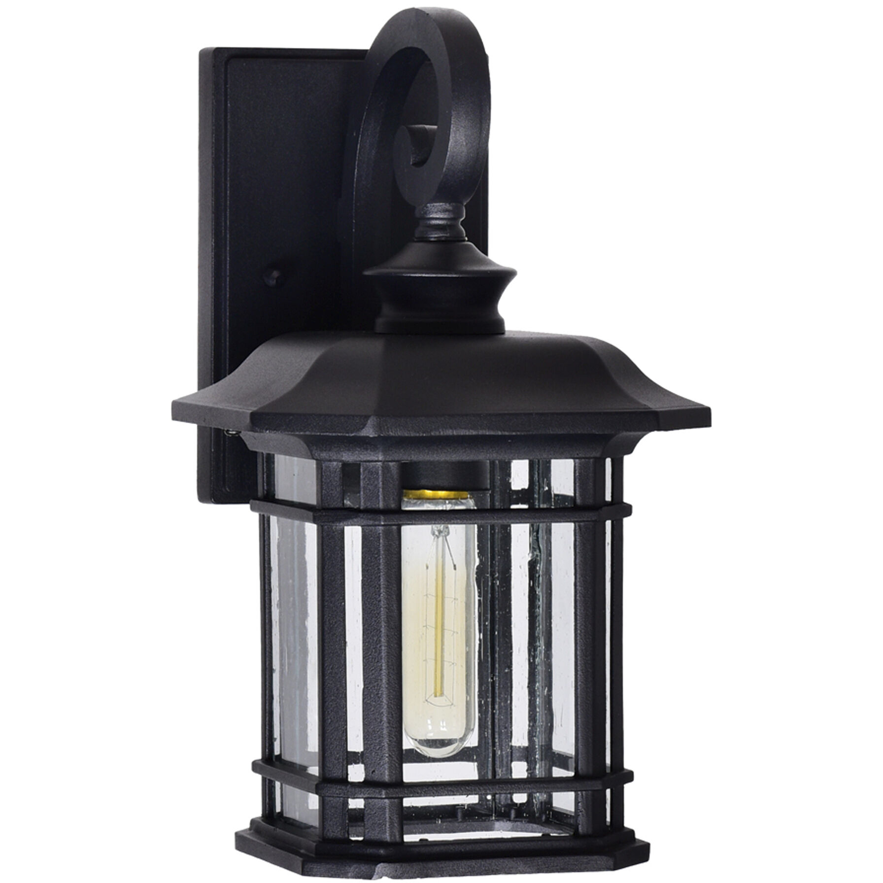 Blackburn 1 Light 13 inch Black Outdoor Wall Light