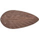 Leaf Blade Mahogany 11 inch Set of 5 Fan Blades, 52 inch