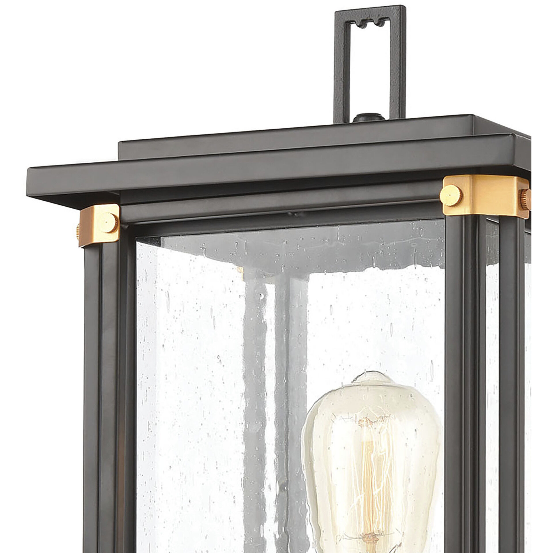 Vincentown 1 Light 17 inch Matte Black Outdoor Post Light
