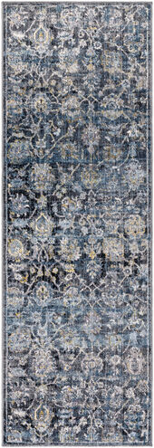 Babel 87 X 31 inch Grey Rug, Runner