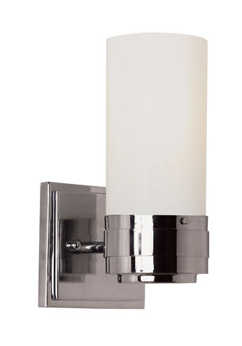 Fusion 1 Light 5 inch Polished Chrome Wall Sconce Wall Light