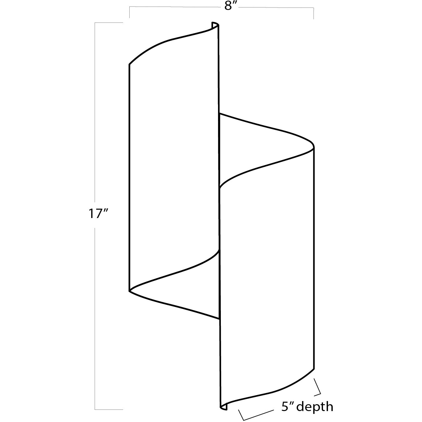 Folio 2 Light 8 inch Black Wall Sconce Wall Light
