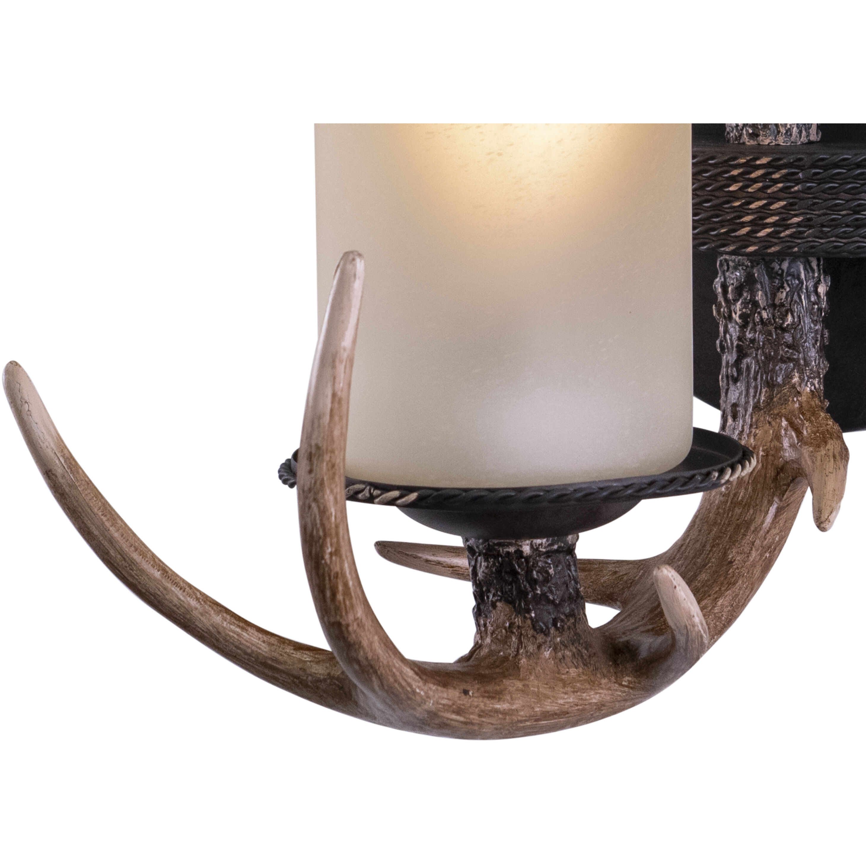 Yoho LED 5.5 inch Black Walnut Wall Light