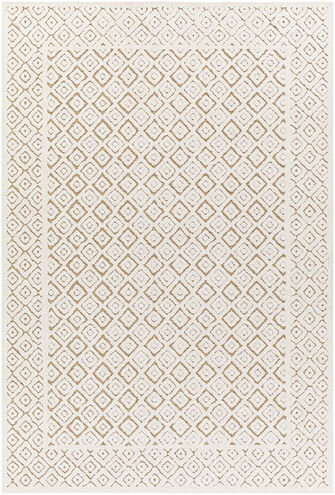 Greenwich 87 X 63 inch Light Grey Outdoor Rug, Rectangle