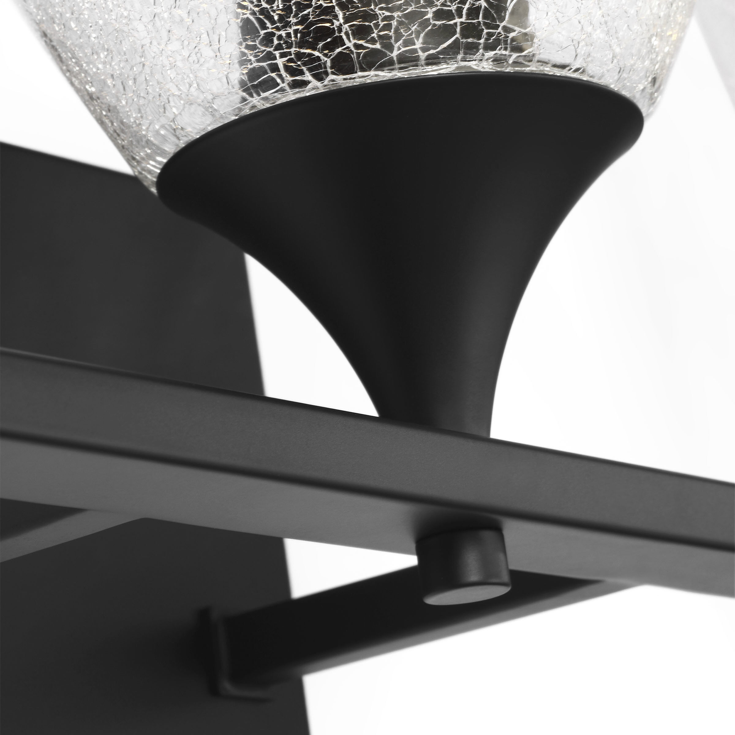 Drew & Jonathan Toffino 3 Light 26 inch Midnight Black Vanity Light Wall Light