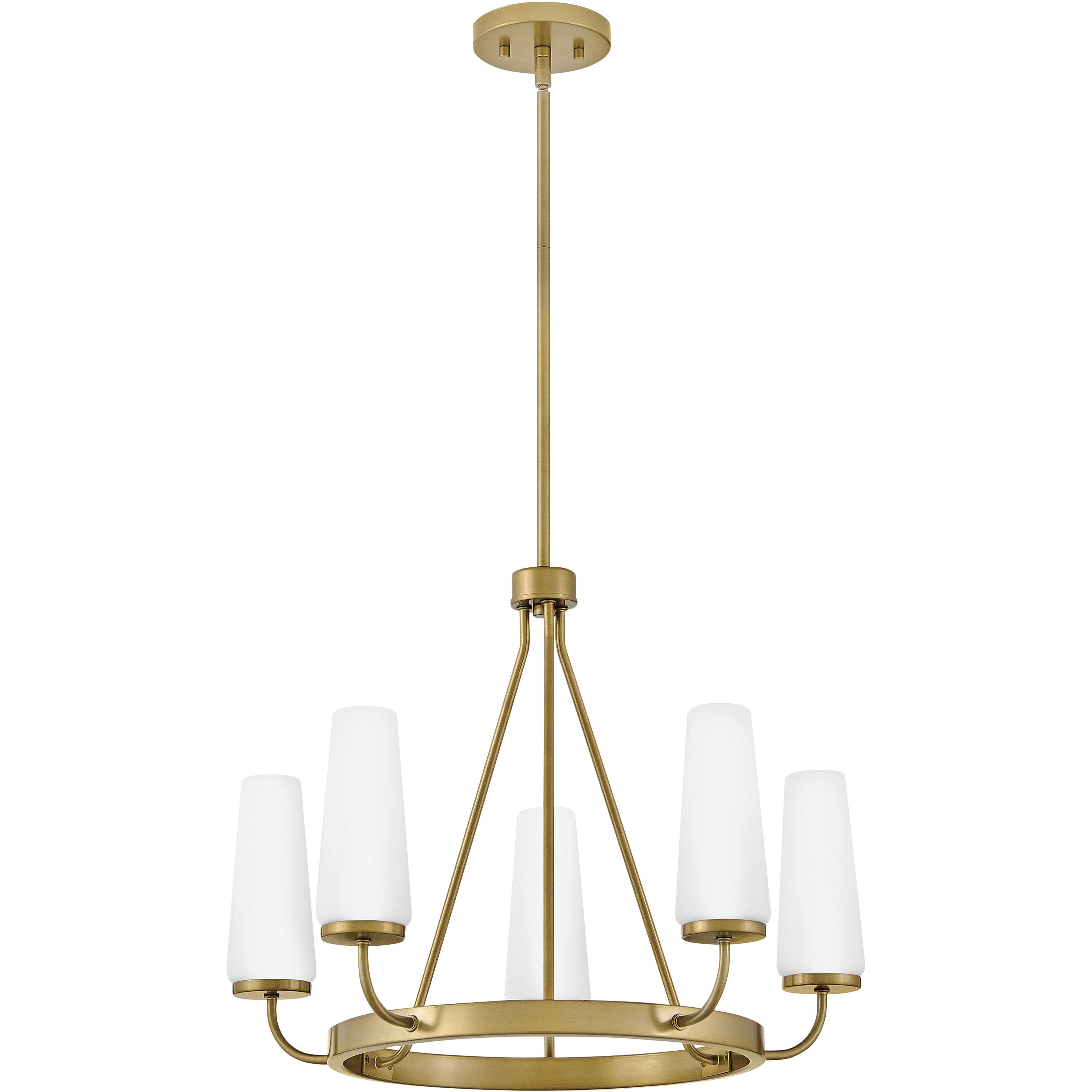 Selma 5 Light 24 inch Gold Chandelier Ceiling Light