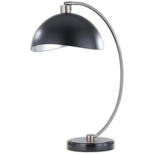 Luna Bella 25 inch 60.00 watt Antique Nickel and Black Table Lamp Portable Light