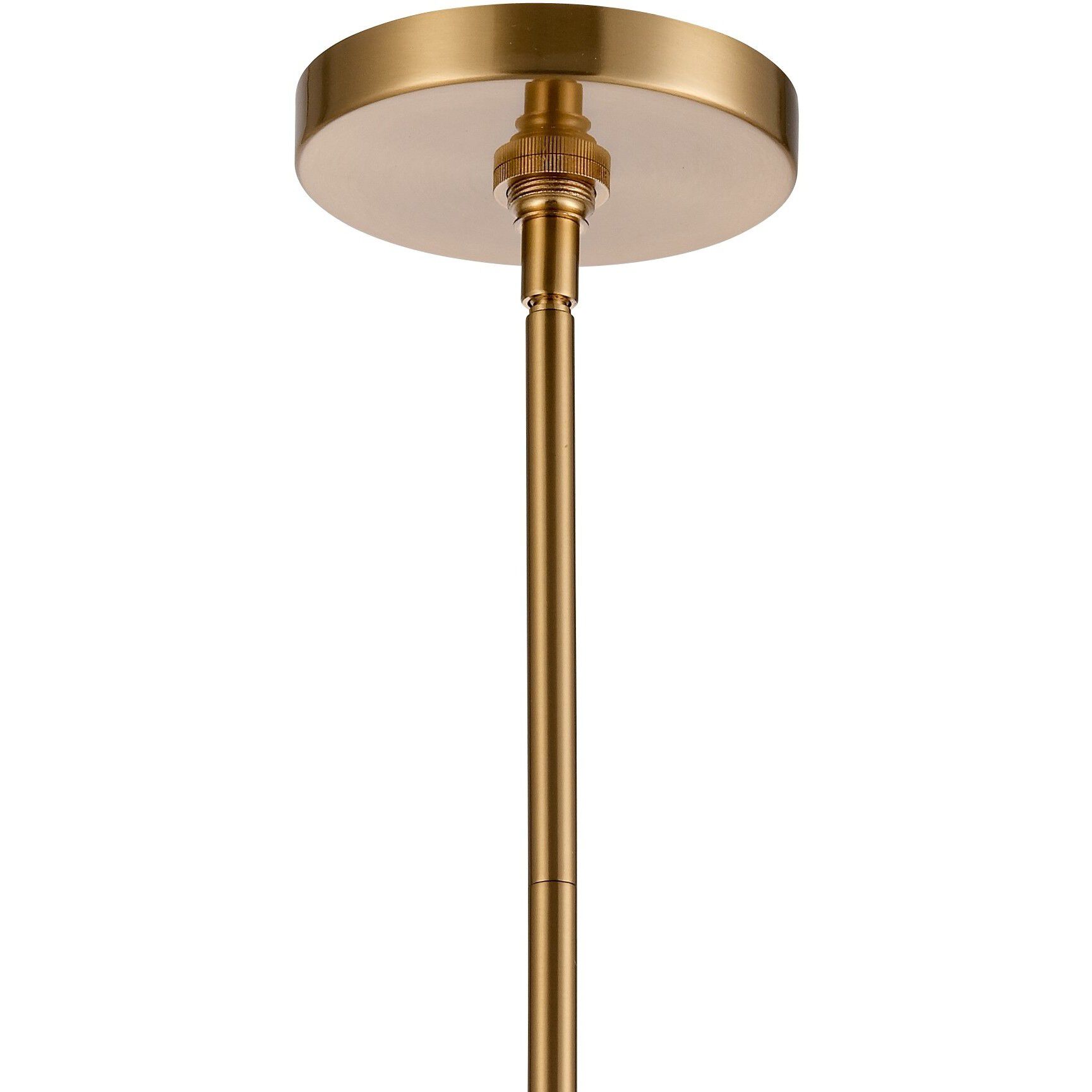 Jayden 1 Light 4.5 inch Lacquered Gold Pendant Ceiling Light
