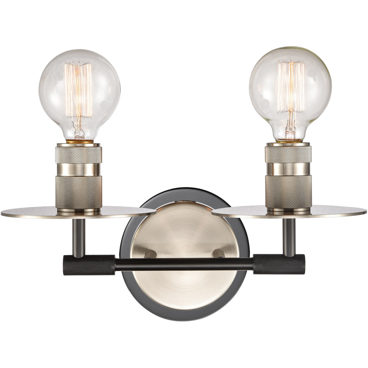 Restoration Aurora LED 13.88 inch Brushed Satin Nickel Bath Vanity Light Wall Light, Restoration