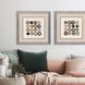Abstract Collection Elegant Contemporary In Brushed Silver With Black Lip Framed Art