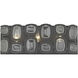 Monserrat 3 Light 20 inch Oil Rubbed Bronze Vanity Light Wall Light