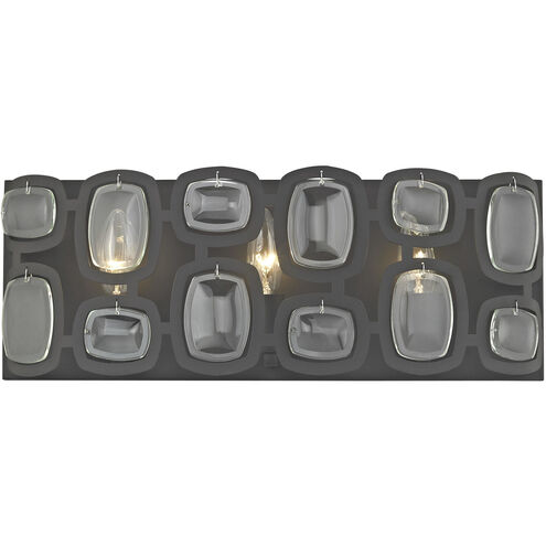 Monserrat 3 Light 20 inch Oil Rubbed Bronze Vanity Light Wall Light