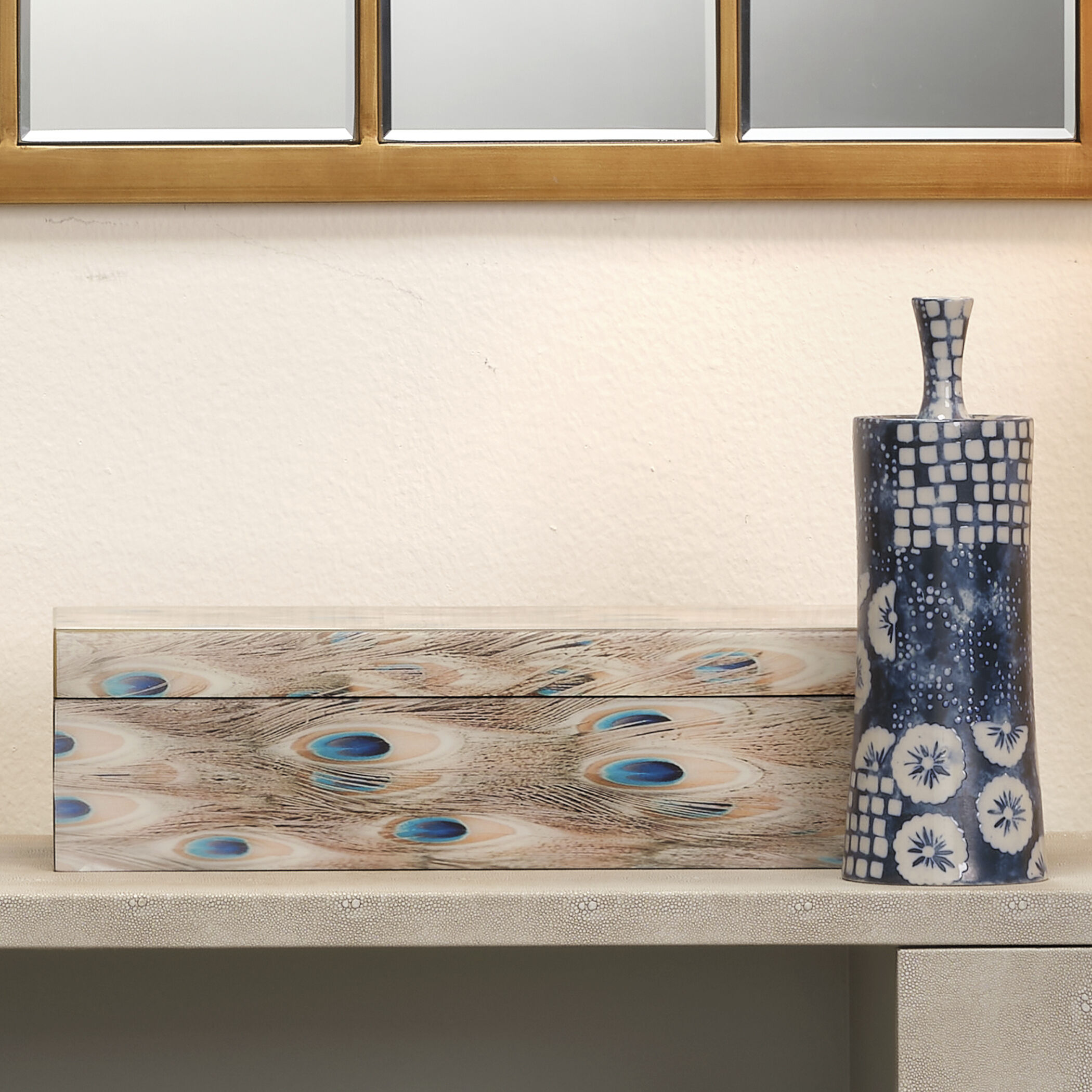 Plume 17.25 inch White Box