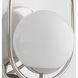 Belmont 1 Light 7.5 inch Polished Nickel Wall Mount Wall Light