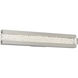 Posh 1 Light 29 inch Brushed Nickel Bath Vanity Light Wall Light