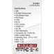 Lumos LED Medium 5 watt 120 3000K LED Filament, LED Filament