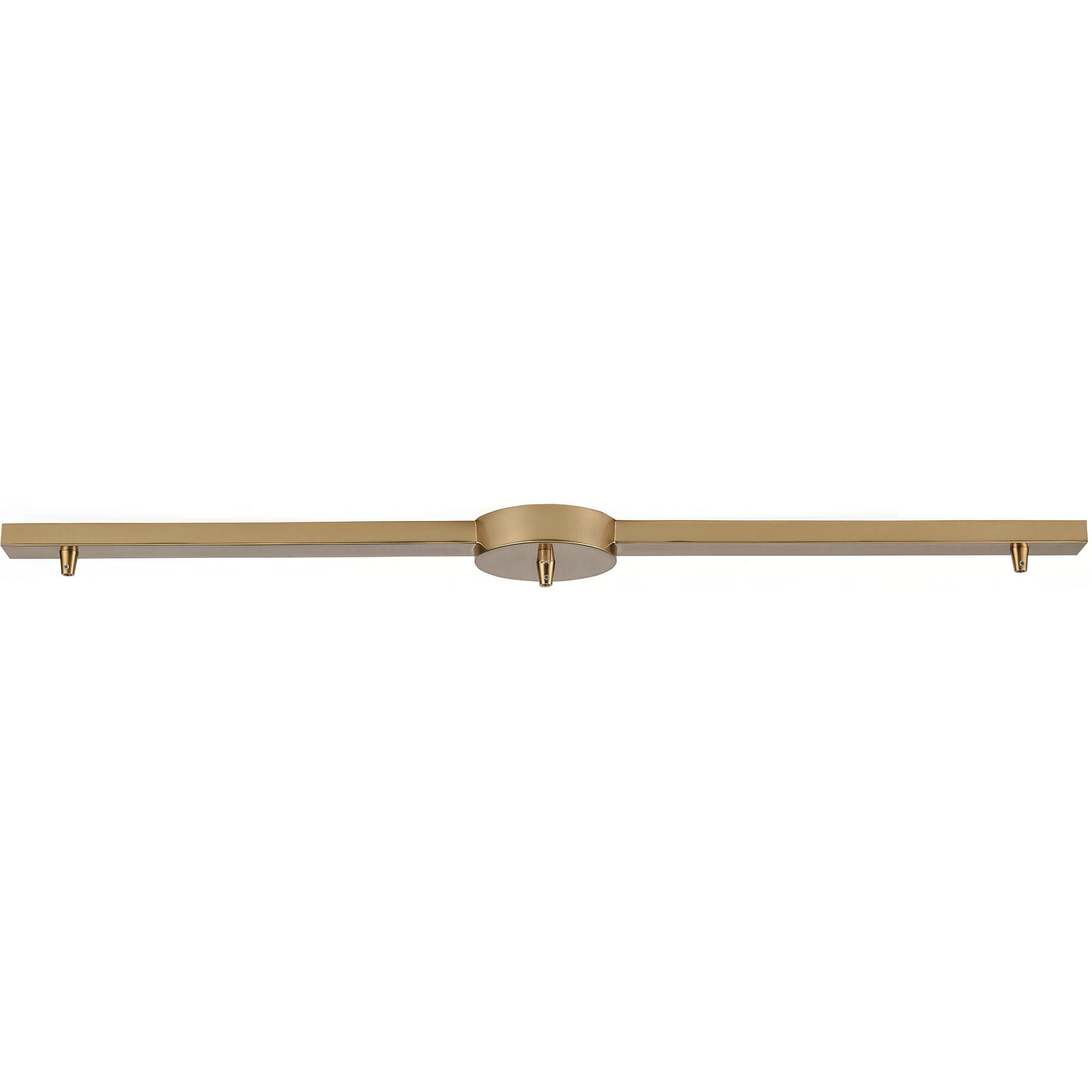 Pendant Options 1 inch Satin Brass Linear Bar
