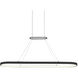 Eerie LED 47.25 inch Black Pendant Ceiling Light