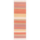 Miguel 96 X 30 inch Orange and Purple Runner, Wool and Cotton