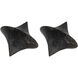 Simone Black Marble Object, Set of 2