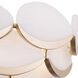 High Tide 3 Light 21.88 inch French Gold Vanity Light Wall Light