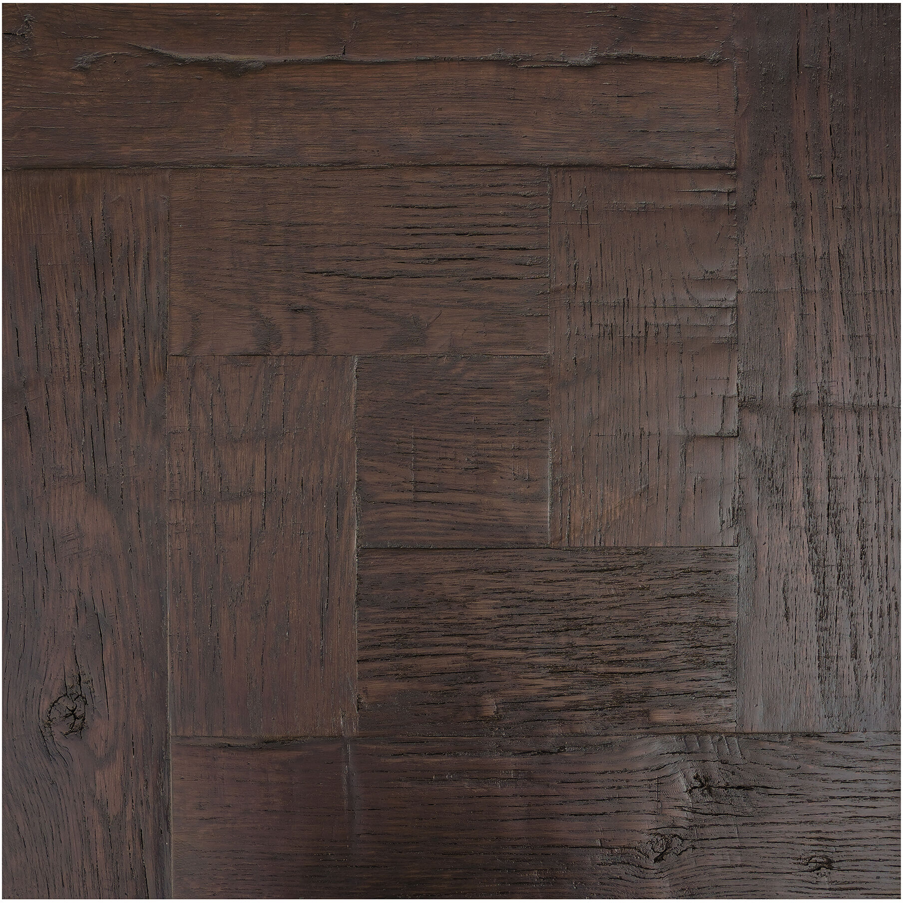 Evander 22 X 22 inch Rustic Brown End Table