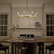 Erzo 8 Light 35.5 inch Natural Brass Chandelier 1 Tier Large Ceiling Light, 1 Tier Large