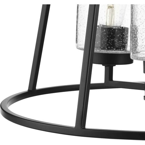 Laramie 4 Light 24 inch Matte Black Chandelier Ceiling Light, Design Series