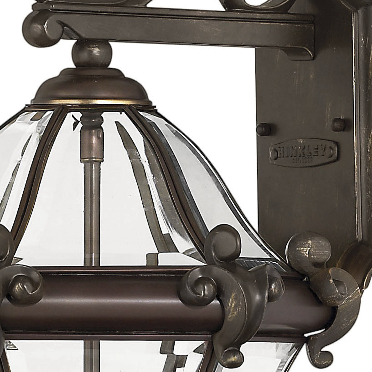 Estate Series San Clemente Outdoor Wall Mount Lantern in Copper Bronze, Small