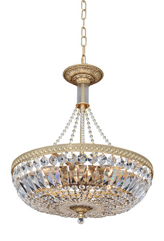 Aulio 8 Light 18 inch Chrome Pendant Ceiling Light