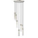 Beau 7 Light 18 inch Brushed Nickel Chandelier Ceiling Light