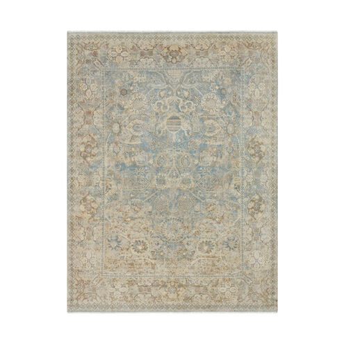 Meteora 36 X 24 inch Denim Indoor Area Rug, Rectangle