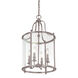 Mansfield Pendant Ceiling Light in Antique Nickel