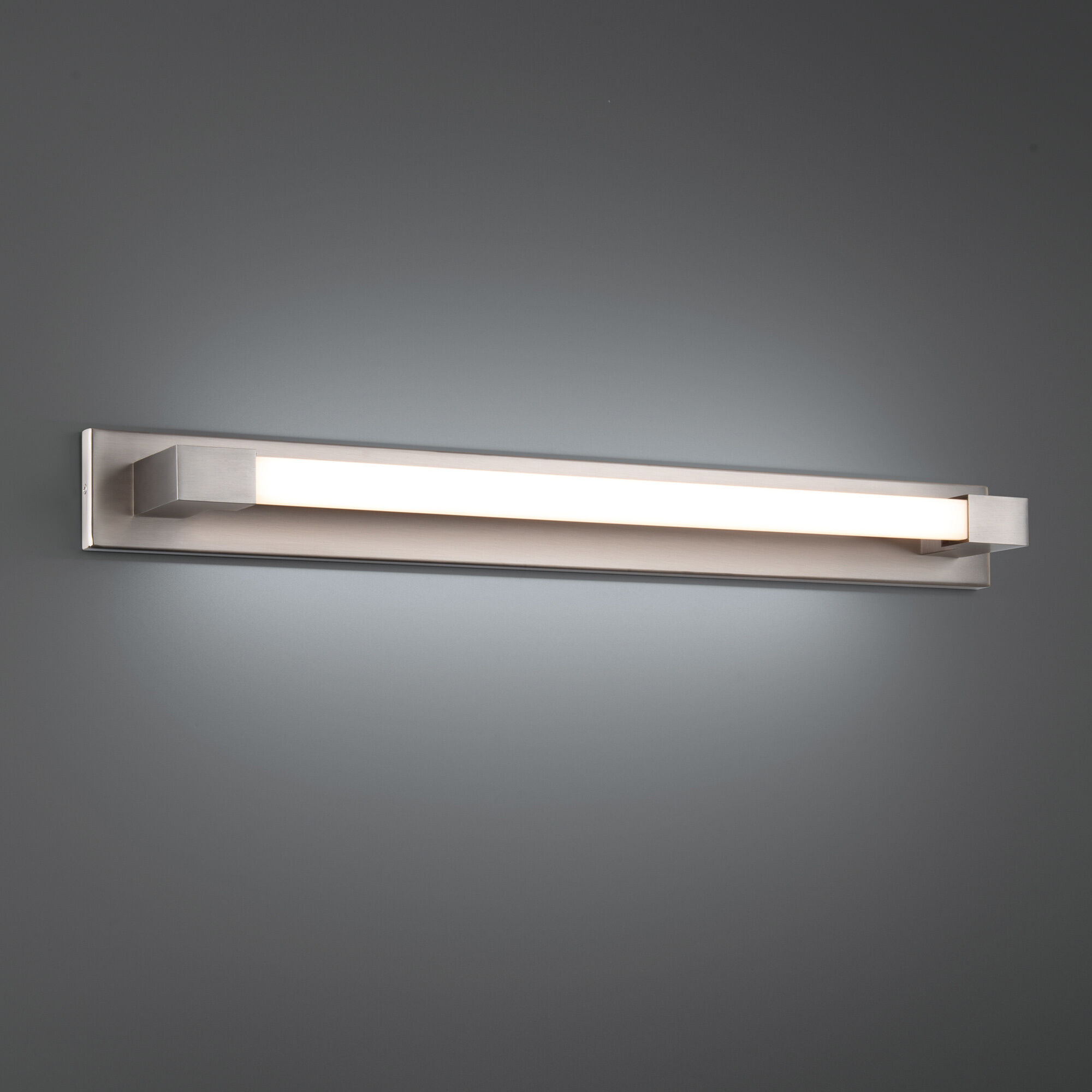 Barre 1 Light 37 inch Brushed Nickel Bath Vanity & Wall Light in 3500K, 37in.