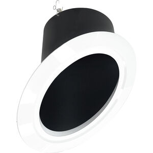 Aaliyah Black Reflector and White Flange Recessed in Black / White