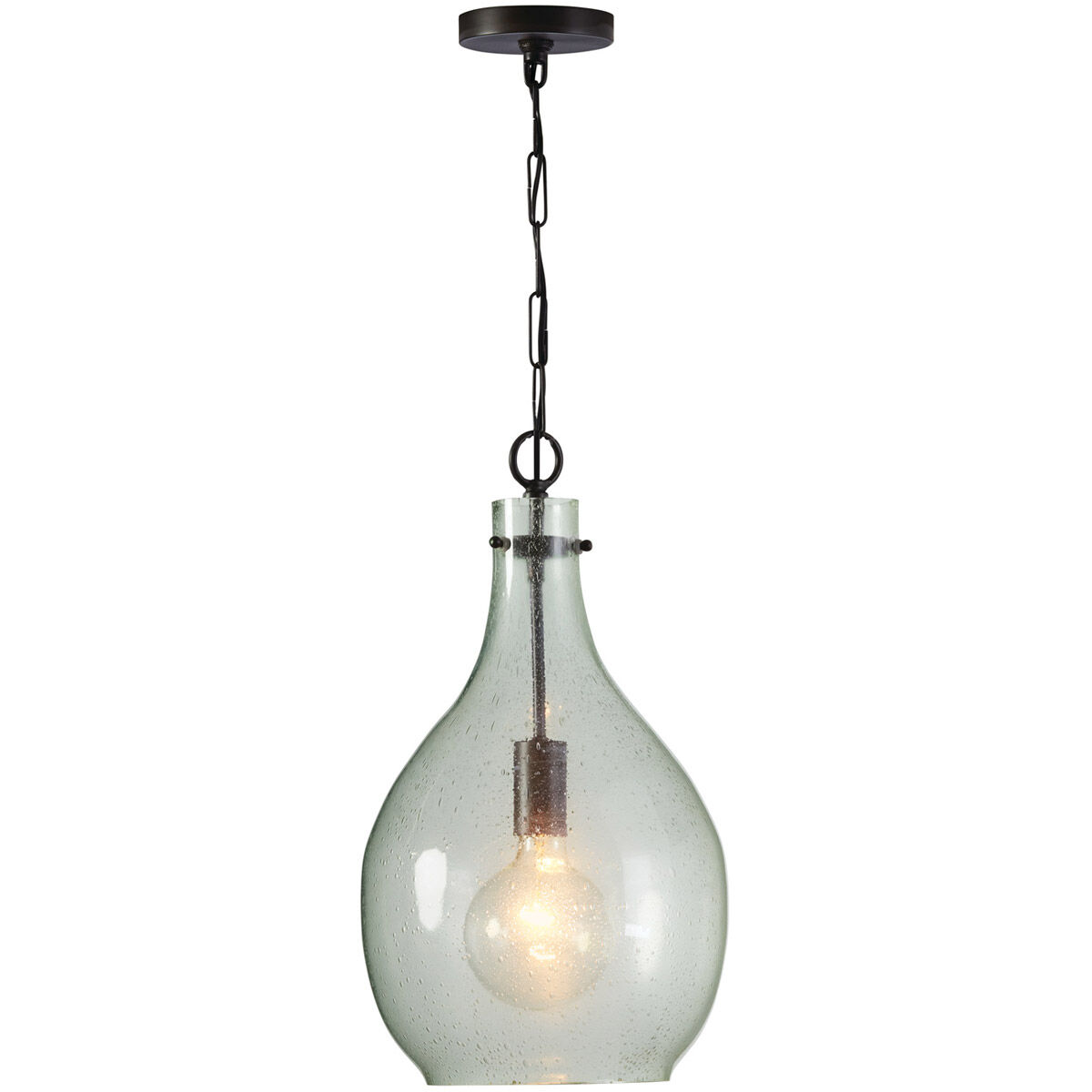 Rabun 1 Light 12 inch Dark Pewter Pendant Ceiling Light